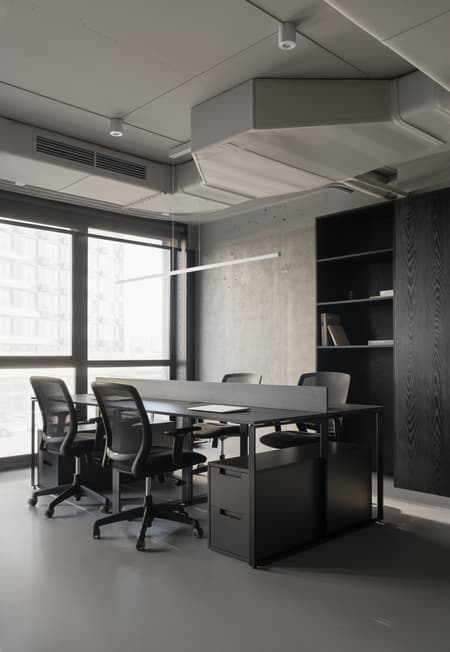 Minimalistic Office of Engineering Company